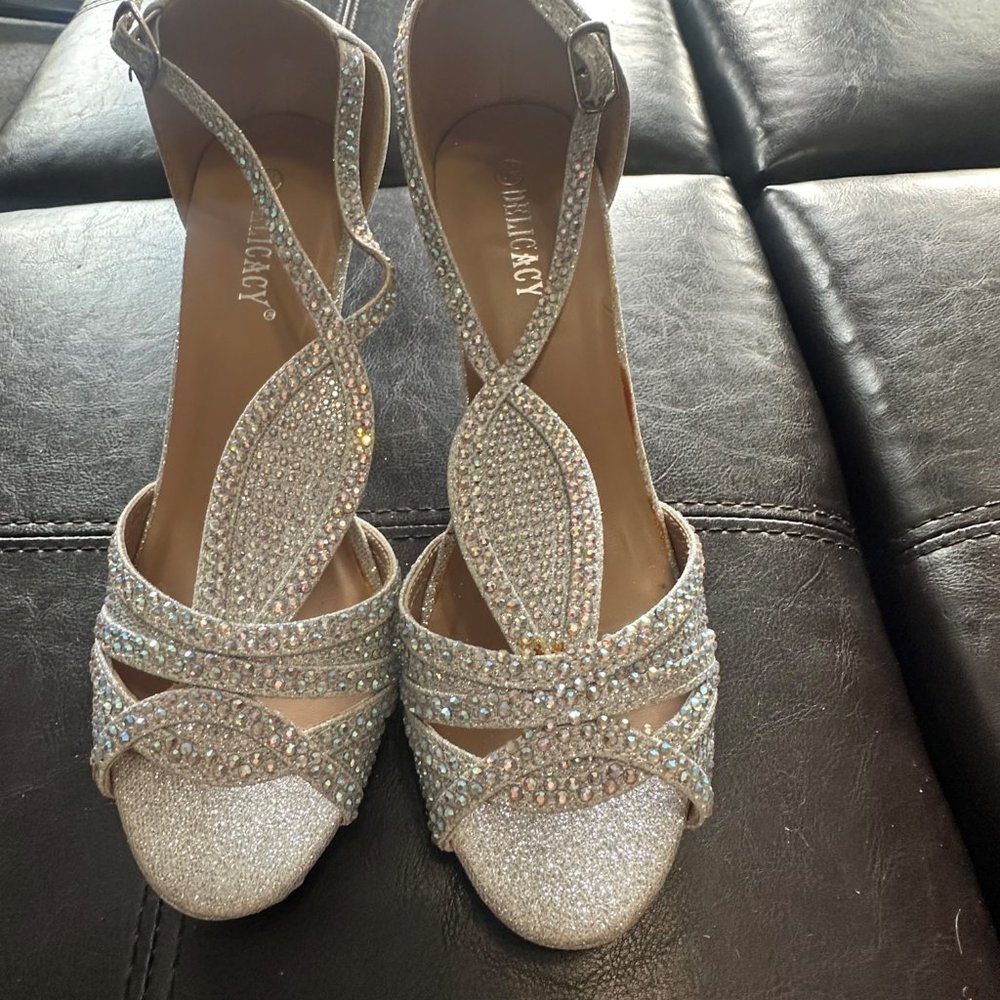 Delicacy Rhinestone heels